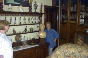 Wendy with Antoinietta at home