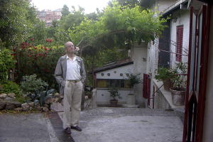 My friend Walter Molon at his house